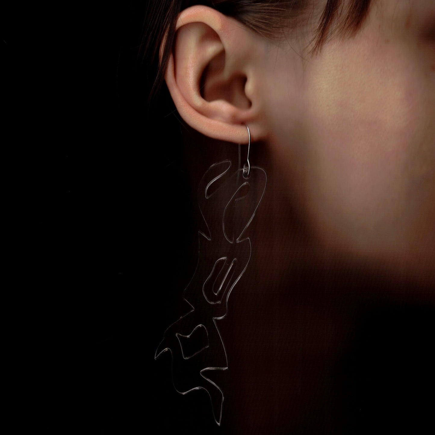 Sexy Earring Transparent